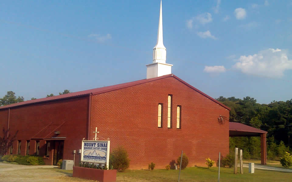 Mount Sinai Missionary Baptist Church, Prattville, Alabama